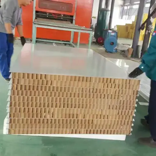 Paperiset Honeycomb Cleanroom paneelit